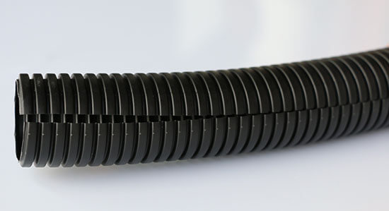 Corrugated Flexible NON-Split Tubing also know as Split Loom, Wire